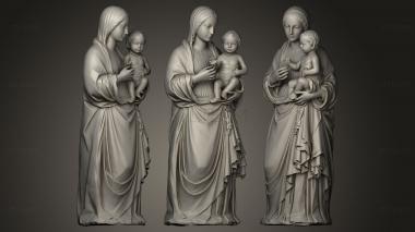 3D model Madonna and Jesus (STL)